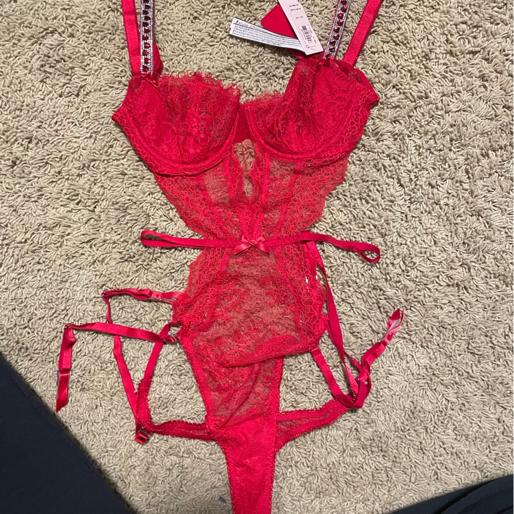 Victorias Secret Lingerie Red Sexy